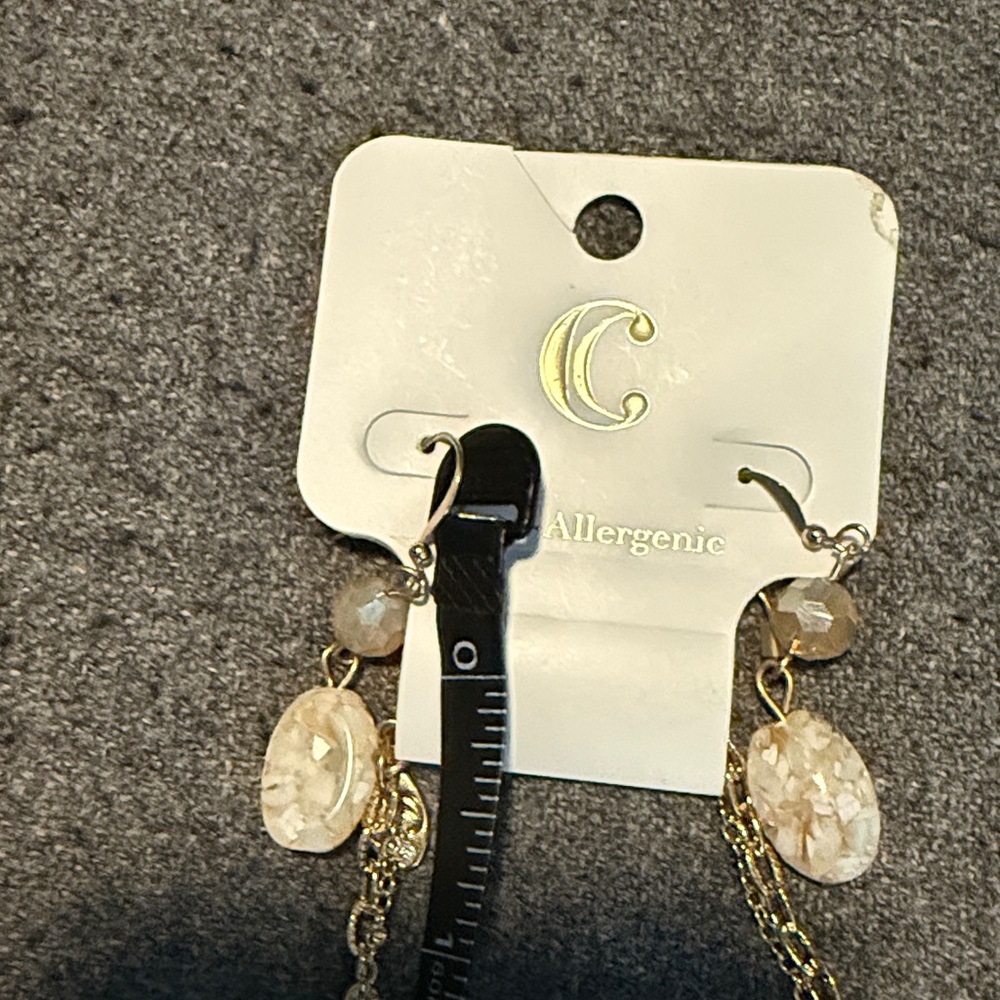 Charming Charlie necklace/earring set, NWT. - Picture 4 of 5